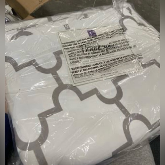 The Curated Nomad Bernardino Room Darkening Curtain Panel Pair 52x84 - Gray - Picture 4 of 5